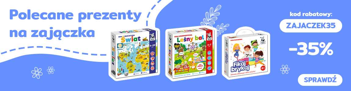 Prezenty na Zajączka Wielkanoc Kapitan Nauka Promocja 35%